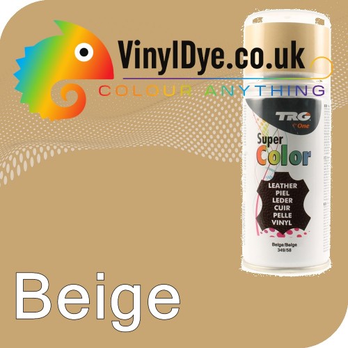 TRG Beige Vinyl Dye Plastic Paint Aerosol 150ml 349