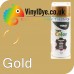 TRG Gold Vinyl Dye Plastic Paint Aerosol 150ml 313 TRG Gold Vinyl Dye Plastic Paint Aerosol 150ml 313