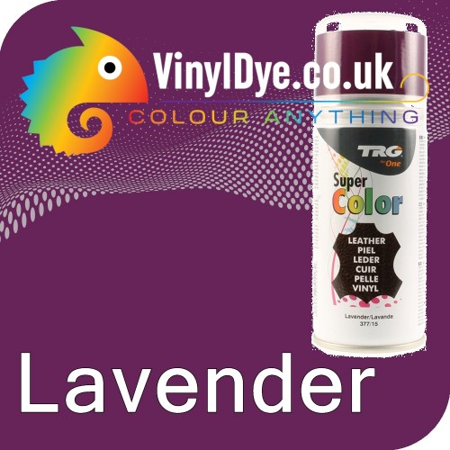 TRG Lavender Vinyl Dye Plastic Paint Aerosol 150ml 377 TRG Lavender Vinyl Dye Plastic Paint Aerosol 150ml 377