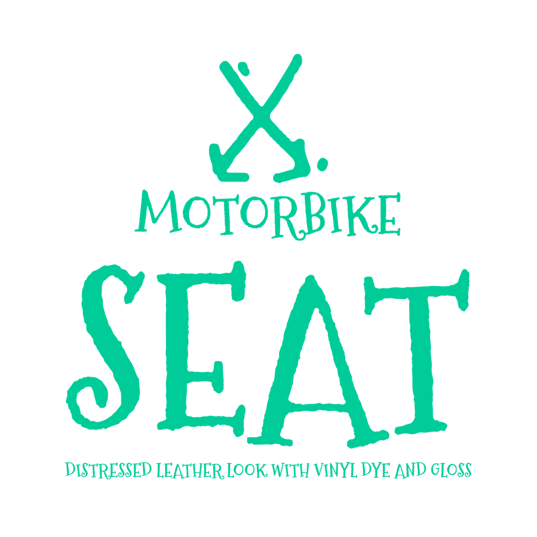 Motorbikes, Scooters and Motorcycle Parts Before and After Vinyl Dye