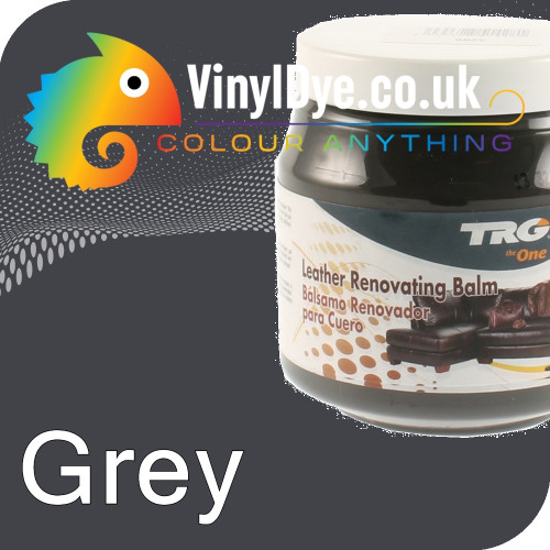 TRG leather dye restore and repair food Grey 300ml