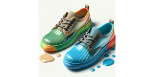 PVC Casual Shoes Color Change