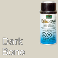 Dark Bone (Like White Cream) Brillo Aerosol 178ml Vinyl Dye Plastic Paint
