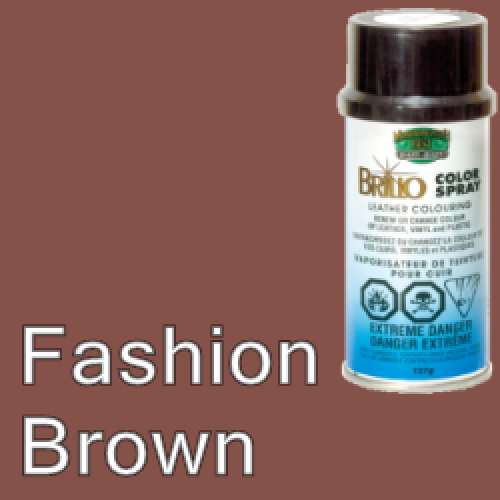 Fashion Brown Brillo Aerosol 178ml Vinyl Dye Plastic Paint
