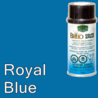 Royal Blue Brillo Aerosol 178ml Vinyl Dye Plastic Paint Royal Blue Brillo Aerosol 178ml Vinyl Dye Plastic Paint