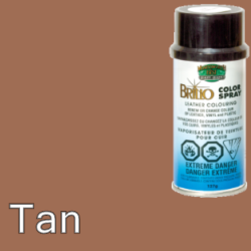 Tan Brillo Aerosol 178ml Vinyl Dye Plastic Paint Tan Brillo Aerosol 178ml Vinyl Dye Plastic Paint