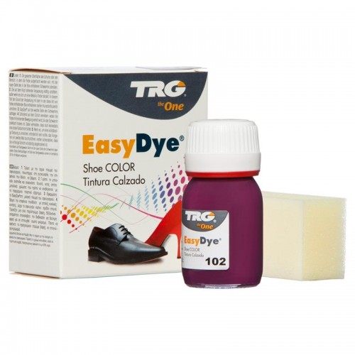 Dark Lilac Easy Leather Dye Kit including Preparer by TRG the One 102