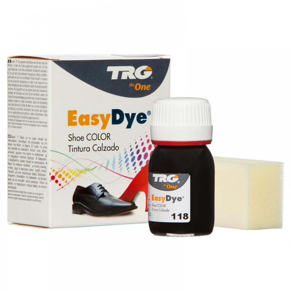 Black Easy Leather Dye Kit including Preparer by TRG the One