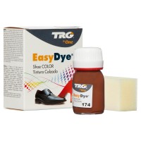 Deep Brown Easy Leather Dye Kit including Preparer by TRG the One