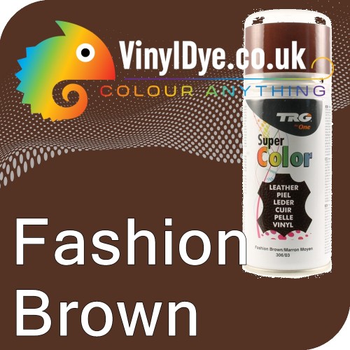 TRG Fashion Brown Vinyl Dye Plastic Paint Aerosol 150ml 306 TRG Fashion Brown Vinyl Dye Plastic Paint Aerosol 150ml 306