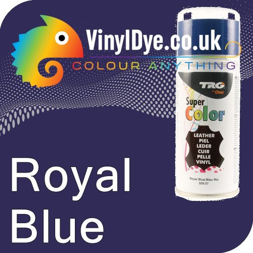 TRG Royal Blue Vinyl Dye Plastic Paint Aerosol 150ml 329 TRG Royal Blue Vinyl Dye Plastic Paint Aerosol 150ml 329