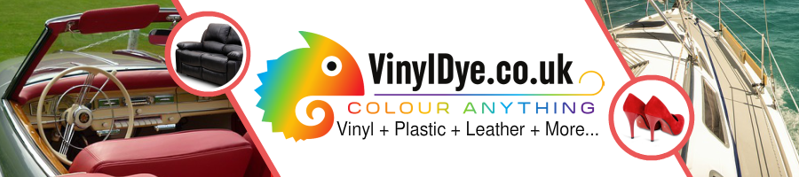 Colour Anything with vinyl dye, even leather, plastic and vinyl